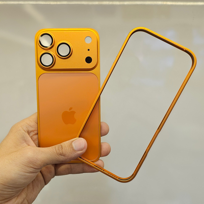 Metal Bumper Converter Case to iPhone 17 Pro Max ( Images are Real & Genuine )
