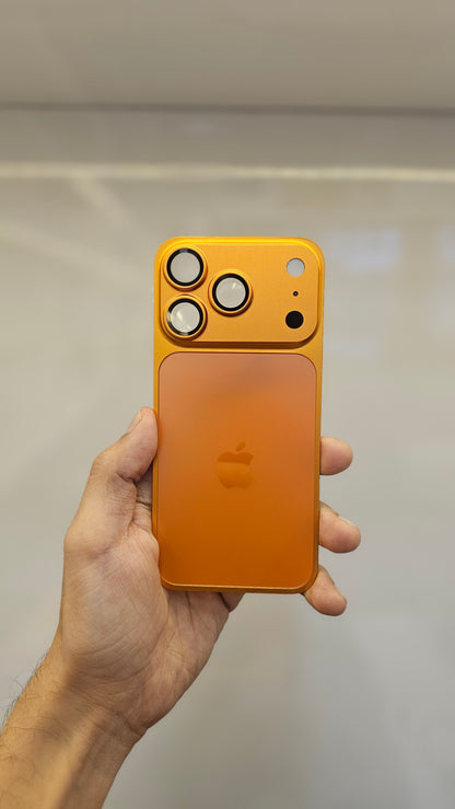 Metal Bumper Converter Case to iPhone 17 Pro Max