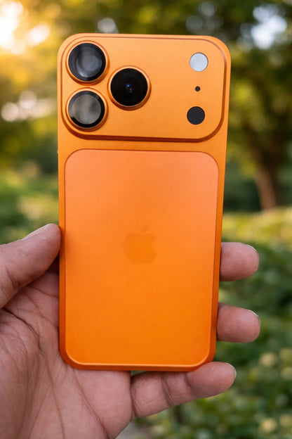 Metal Bumper Converter Case to iPhone 17 Pro Max
