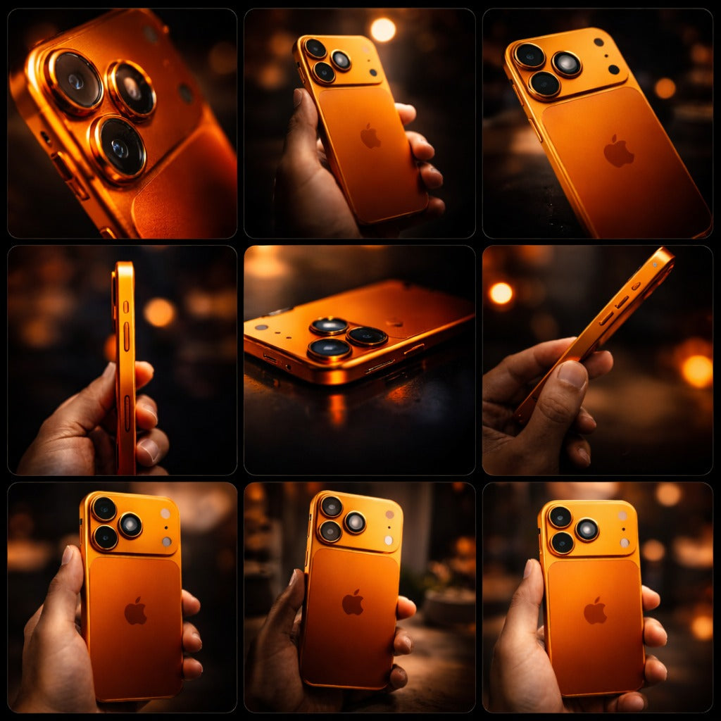 Metal Bumper Converter Case to iPhone 17 Pro Max